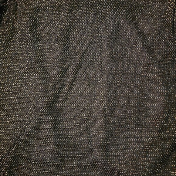 Cache Black & Gold Sheer Sleeveless Top - Picture 3 of 3